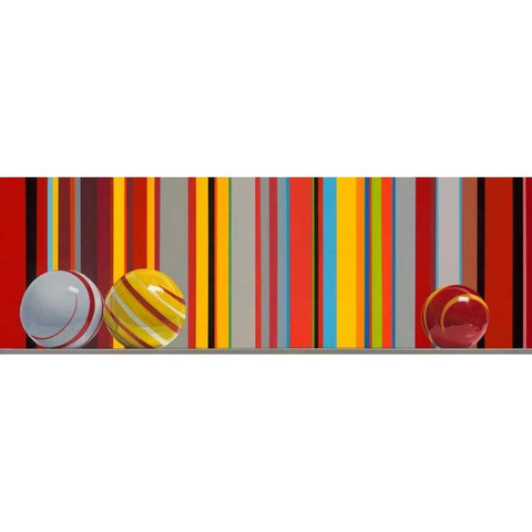 The Four Seasons - Fall Black Modern Wood Framed Art Print with Double Matting by Cholakian, Kevork