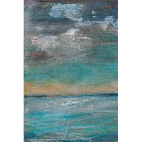 After the Storm I Gold Ornate Wood Framed Art Print with Double Matting by Ludwig, Alicia