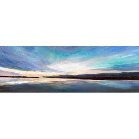 Salt Flats I White Modern Wood Framed Art Print by Finch, Sheila