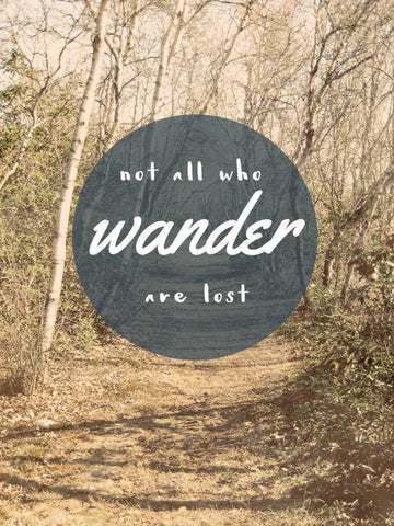 Centered Sentiment III Black Ornate Wood Framed Art Print with Double Matting by Fagalde, Jarman