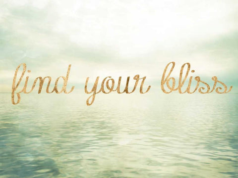 Water Bliss I Black Ornate Wood Framed Art Print with Double Matting by Quintero, Sonja