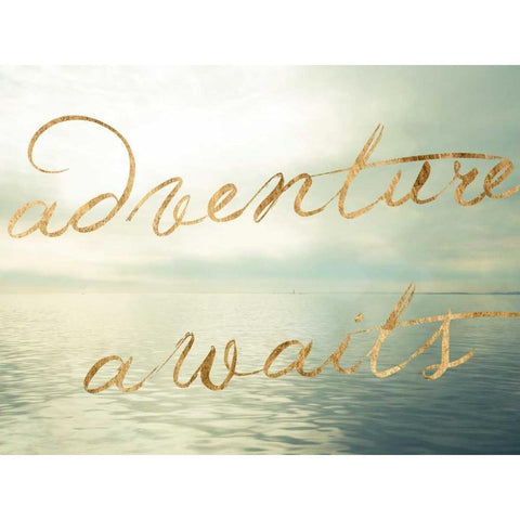 Water Bliss II Black Modern Wood Framed Art Print with Double Matting by Quintero, Sonja