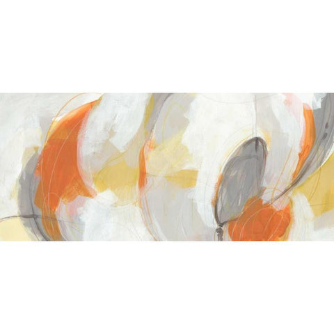 Ignite III Black Modern Wood Framed Art Print by Vess, June Erica