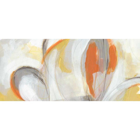 Ignite IV Black Modern Wood Framed Art Print by Vess, June Erica
