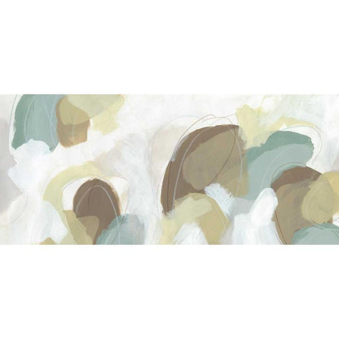 Subtle Synergy IV White Modern Wood Framed Art Print by Vess, June Erica