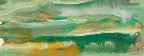 Kinetic Alignments II White Modern Wood Framed Art Print with Double Matting by Chandler, Sharon