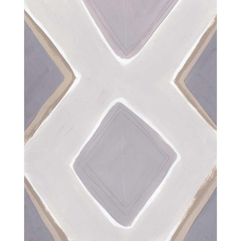 Neutral Impact III Gold Ornate Wood Framed Art Print with Double Matting by Vess, June Erica