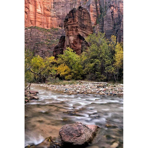 The Pulpit White Modern Wood Framed Art Print by Head, Danny