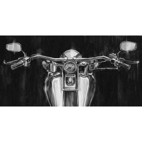 Looking Forward II White Modern Wood Framed Art Print by Harper, Ethan