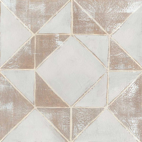 Geometric Veil I Black Modern Wood Framed Art Print by Popp, Grace