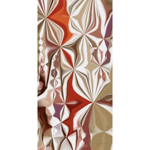 Thrive Panel I Gold Ornate Wood Framed Art Print with Double Matting by Burghardt, James