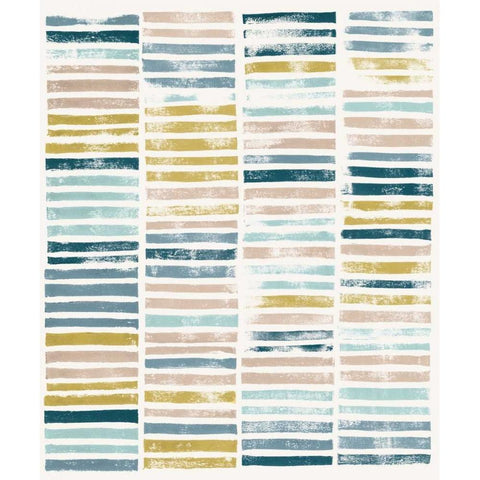 Nature Rows I Black Modern Wood Framed Art Print by Popp, Grace