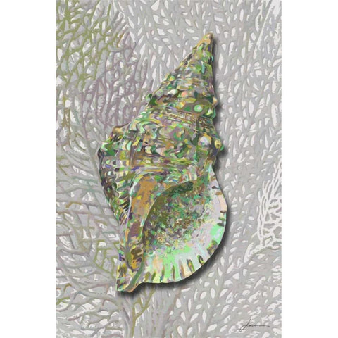 Hifi Triton II Gold Ornate Wood Framed Art Print with Double Matting by Burghardt, James