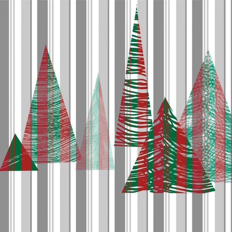 Oh Christmas Tree I Black Modern Wood Framed Art Print by Gordon, Sharon
