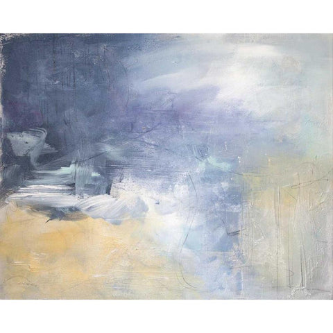 Windswept I White Modern Wood Framed Art Print by Contacessi, Julia