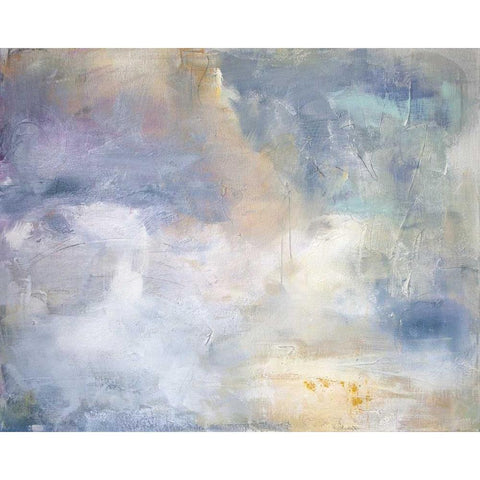 Windswept III Black Modern Wood Framed Art Print with Double Matting by Contacessi, Julia