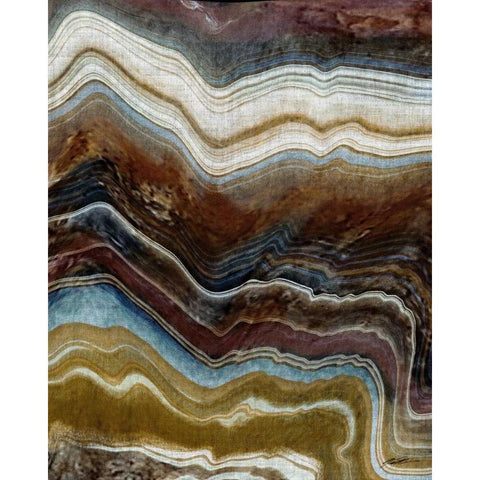Mineral Spirit I White Modern Wood Framed Art Print by Butler, John
