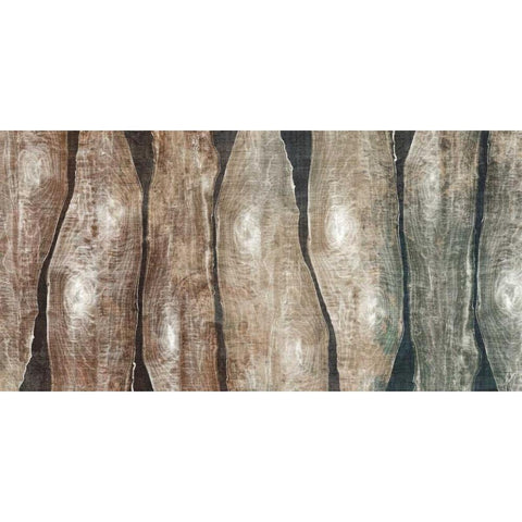 Live Edge I White Modern Wood Framed Art Print by Butler, John