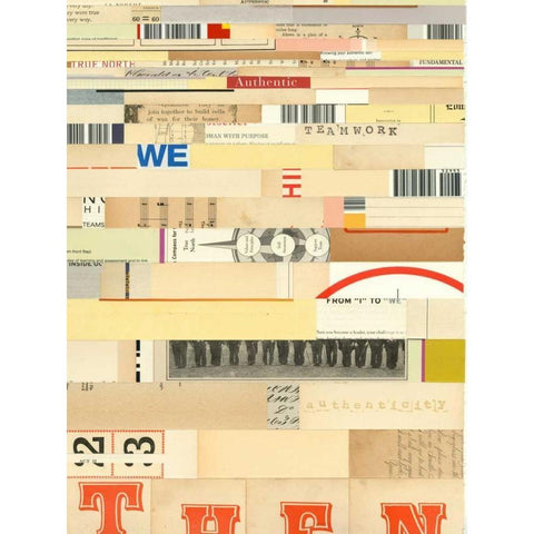 True IV Black Modern Wood Framed Art Print with Double Matting by Galapon, Nikki