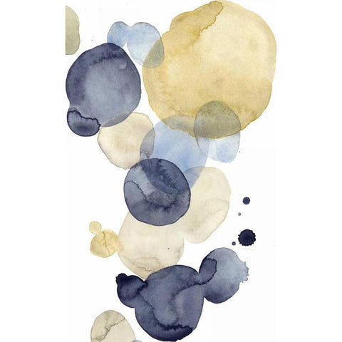 Asteroid Drift I Gold Ornate Wood Framed Art Print with Double Matting by Popp, Grace