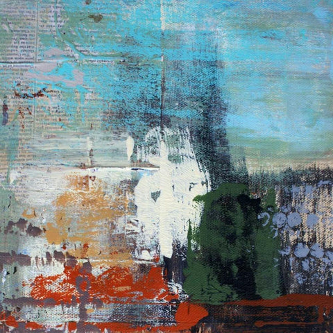 Urban Space V Black Modern Wood Framed Art Print by Orlov, Irena