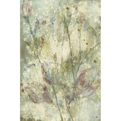 Flower Dream I Gold Ornate Wood Framed Art Print with Double Matting by Goldberger, Jennifer