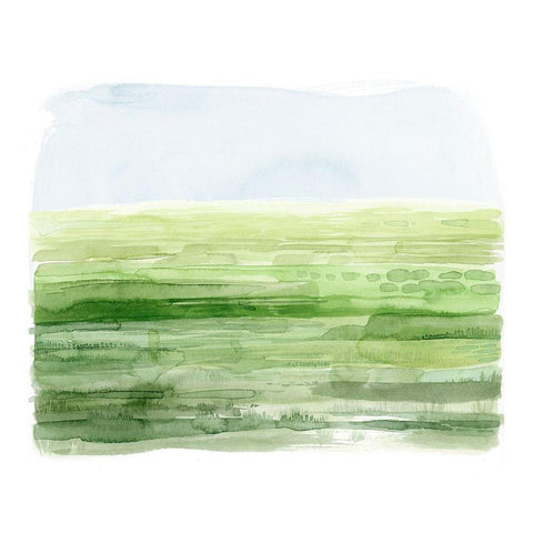 Emerald Moors II Black Modern Wood Framed Art Print by Popp, Grace