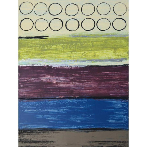Grape Soda II White Modern Wood Framed Art Print by Avondet, Natalie