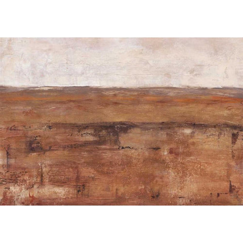 Rust Terrain II Black Modern Wood Framed Art Print by Harper, Ethan
