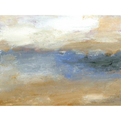 Tidal Pool I White Modern Wood Framed Art Print by Gordon, Sharon