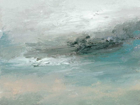 Tidal Pool II Black Ornate Wood Framed Art Print with Double Matting by Gordon, Sharon