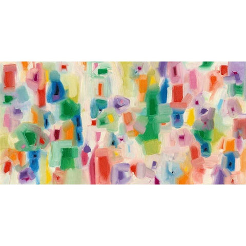 Modern Vibe White Modern Wood Framed Art Print by Galapon, Nikki