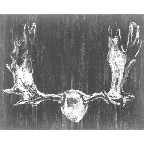 Graphic Mount I Black Modern Wood Framed Art Print by Harper, Ethan