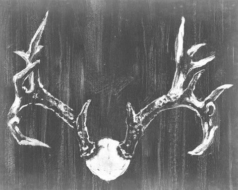 Graphic Mount II Black Ornate Wood Framed Art Print with Double Matting by Harper, Ethan