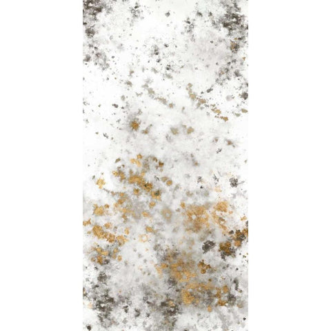 Gilded Mist I White Modern Wood Framed Art Print by Studio W