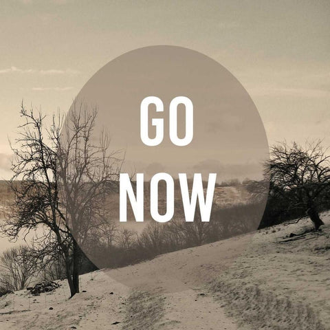 Foggy Mountain Motivation I Black Ornate Wood Framed Art Print with Double Matting by Studio W