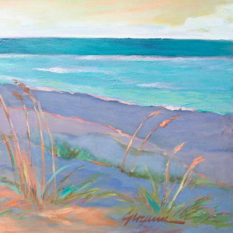 Dunes at Dusk II Black Modern Wood Framed Art Print by Wilkins, Suzanne