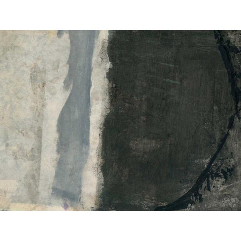 Shades of Grey III White Modern Wood Framed Art Print by Ray, Elena