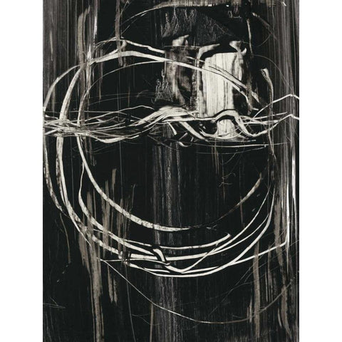 Electrical Arc I Black Modern Wood Framed Art Print by Harper, Ethan