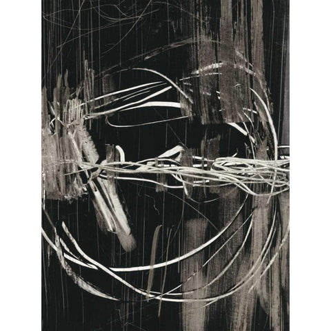 Electrical Arc II Gold Ornate Wood Framed Art Print with Double Matting by Harper, Ethan