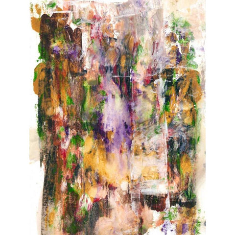 Garden Patch II Black Modern Wood Framed Art Print by Fuchs, Jodi