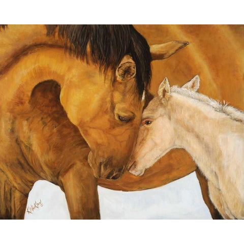 To Know Me is to Love Me I Gold Ornate Wood Framed Art Print with Double Matting by Winkler, Kathy