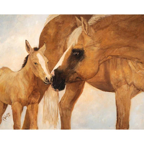 To Know Me is to Love Me II White Modern Wood Framed Art Print by Winkler, Kathy