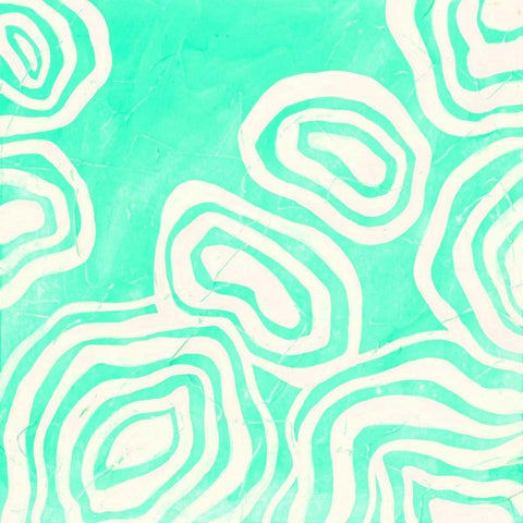 Bright Mineral I Black Modern Wood Framed Art Print with Double Matting by Vess, June Erica