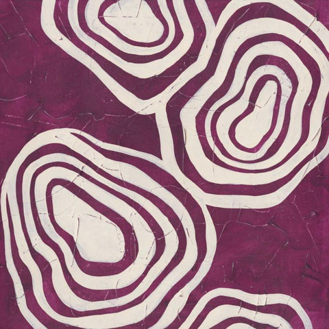 Bright Mineral V Gold Ornate Wood Framed Art Print with Double Matting by Vess, June Erica