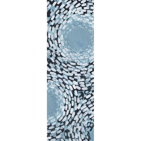 Whirlpool I Black Modern Wood Framed Art Print by Popp, Grace