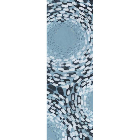 Whirlpool II Black Modern Wood Framed Art Print by Popp, Grace
