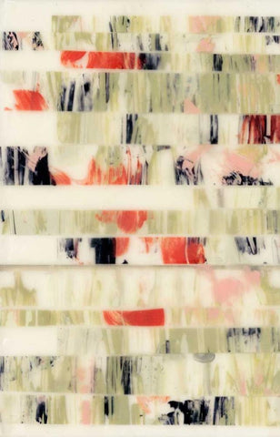 Poppy Obscura I White Modern Wood Framed Art Print with Double Matting by Goldberger, Jennifer