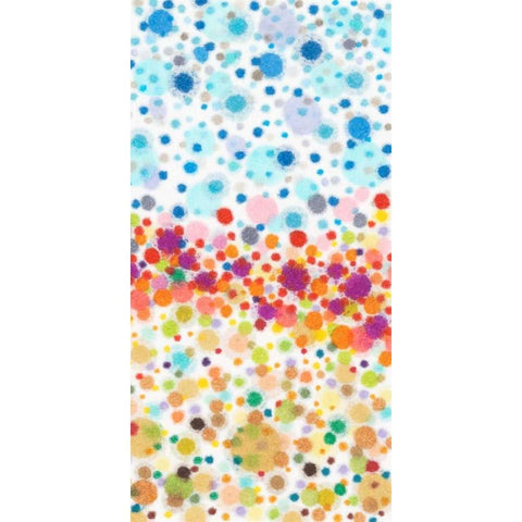 Dot Play II White Modern Wood Framed Art Print by Galapon, Nikki