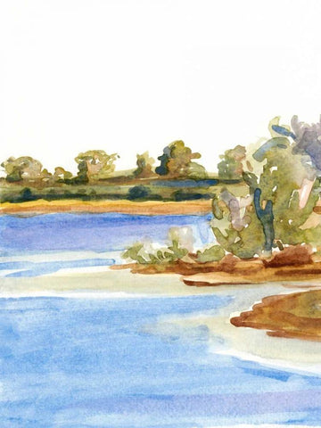 The Sound I Black Ornate Wood Framed Art Print with Double Matting by Miller, Dianne